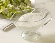 Buttermilk dressing made with creme fraiche