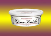 creme fraiche product in container